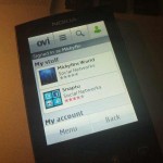 Die Symbian Ovi Store Applikation